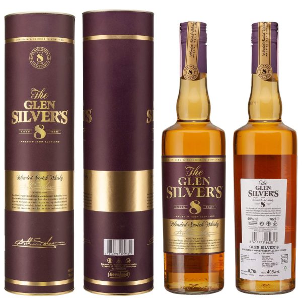 Glen Silver's Blended Scotch Whisky – 8 Years Old | 0.7L