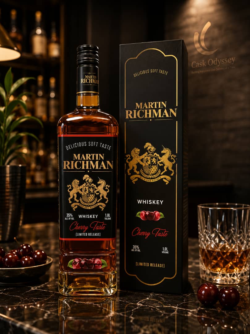 Martin Richman Single Spirit Cherry Taste- 70cl