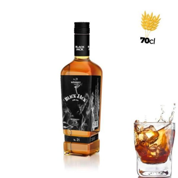 BLACK JACK N-21 WHISKY 70CL