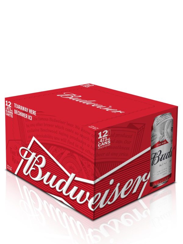 Budweiser Beer Pack 12 Cans 50cl,
