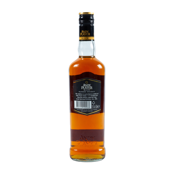Andy Player Black Blended Whisky – 500ml - Image 2